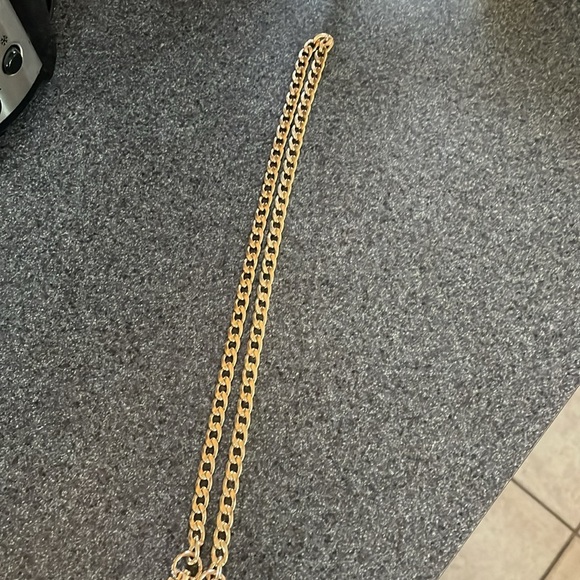 LV #230 lock and key with chain - Picture 5 of 6